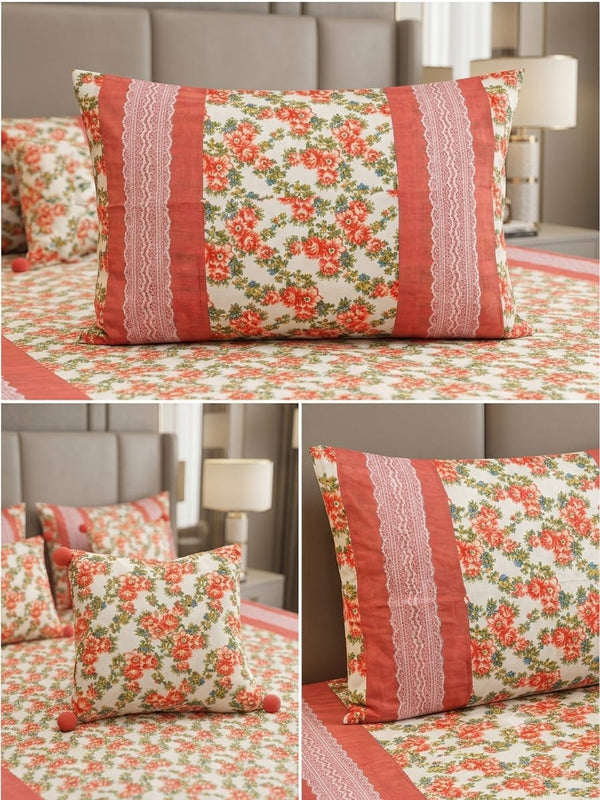 Pure Cotton Designer Bedsheet
