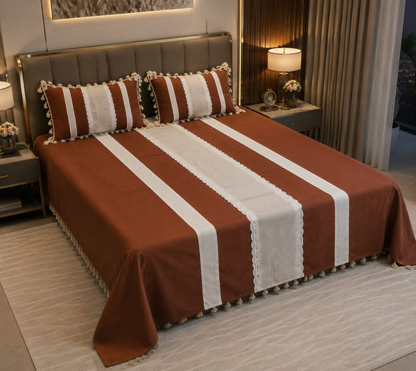 Pure Cotton Designer Bedsheet