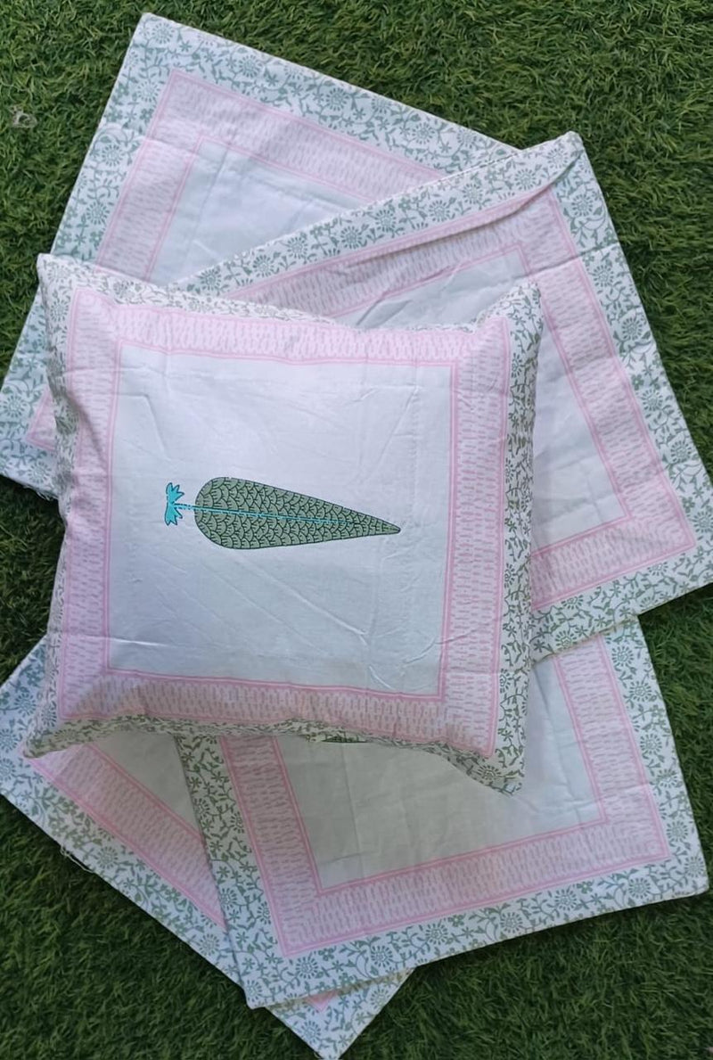 Handblock Cushion Cover