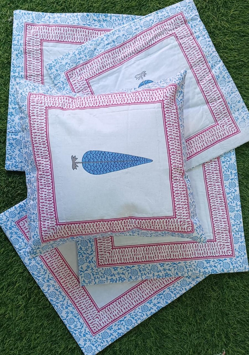 Handblock Cushion Cover