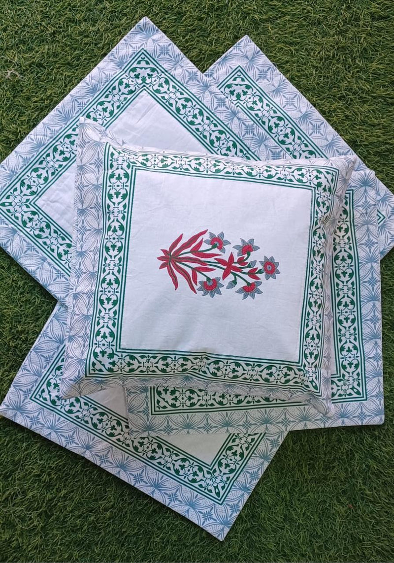 Handblock Cushion Cover