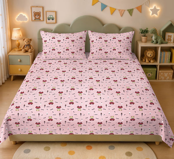 Premium King Size Kid's Bedsheet