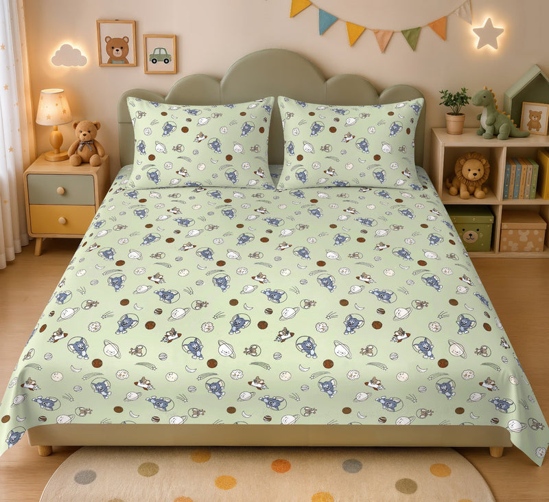 Premium King Size Kid's Bedsheet
