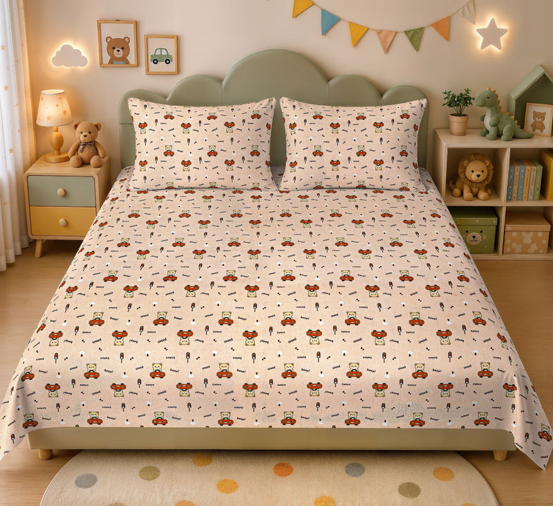 Premium King Size Kid's Bedsheet