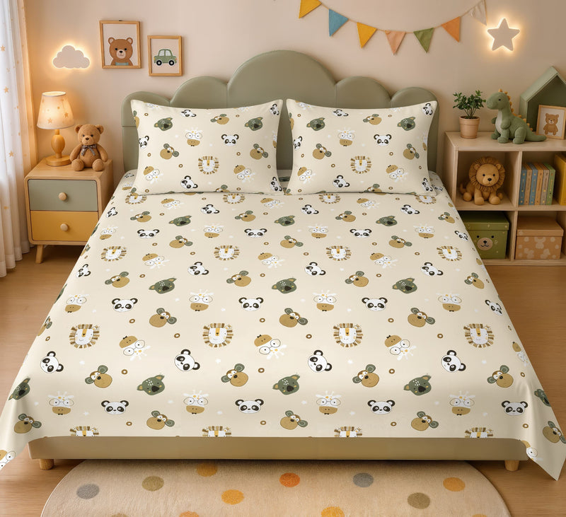 Premium King Size Kid's Bedsheet