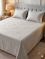 Solid Textured Bedsheet